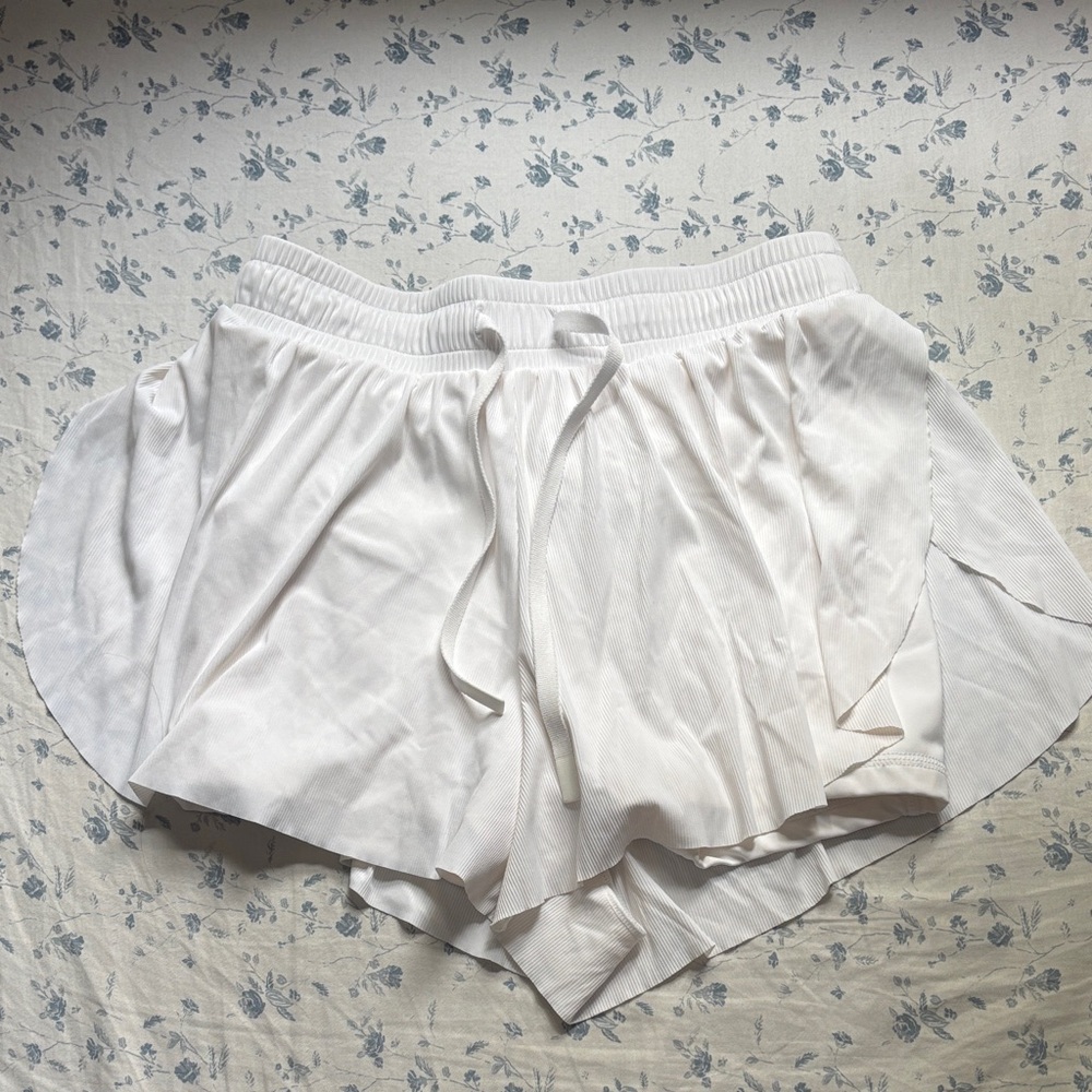 JoyLab Women's White Athletic Shorts